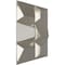 Ekena Millwork 19 5/8in. W x 19 5/8in. H Stratford EnduraWall Decorative 3D Wall Panel Covers 2.67 Sq. Ft. WP20X20STBCR - alternate 3